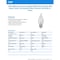 Feit Electric Feit White BA10 E26 (Medium) Filament LED Bulb Daylight 60 Watt Equivalence 2 pk BPEFC60950WFIL2 - alternate 7
